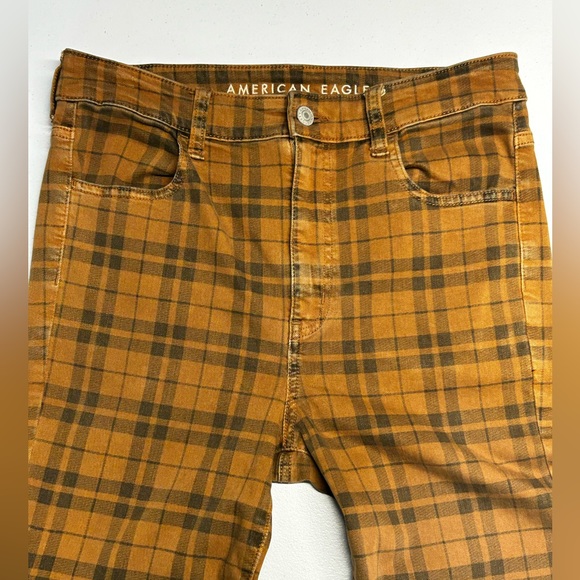 American Eagle Women Brown Ne(X)T Level Super High-Waisted Jegging US 10 regular - Picture 10 of 16
